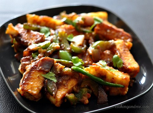 2. Chilli paneer