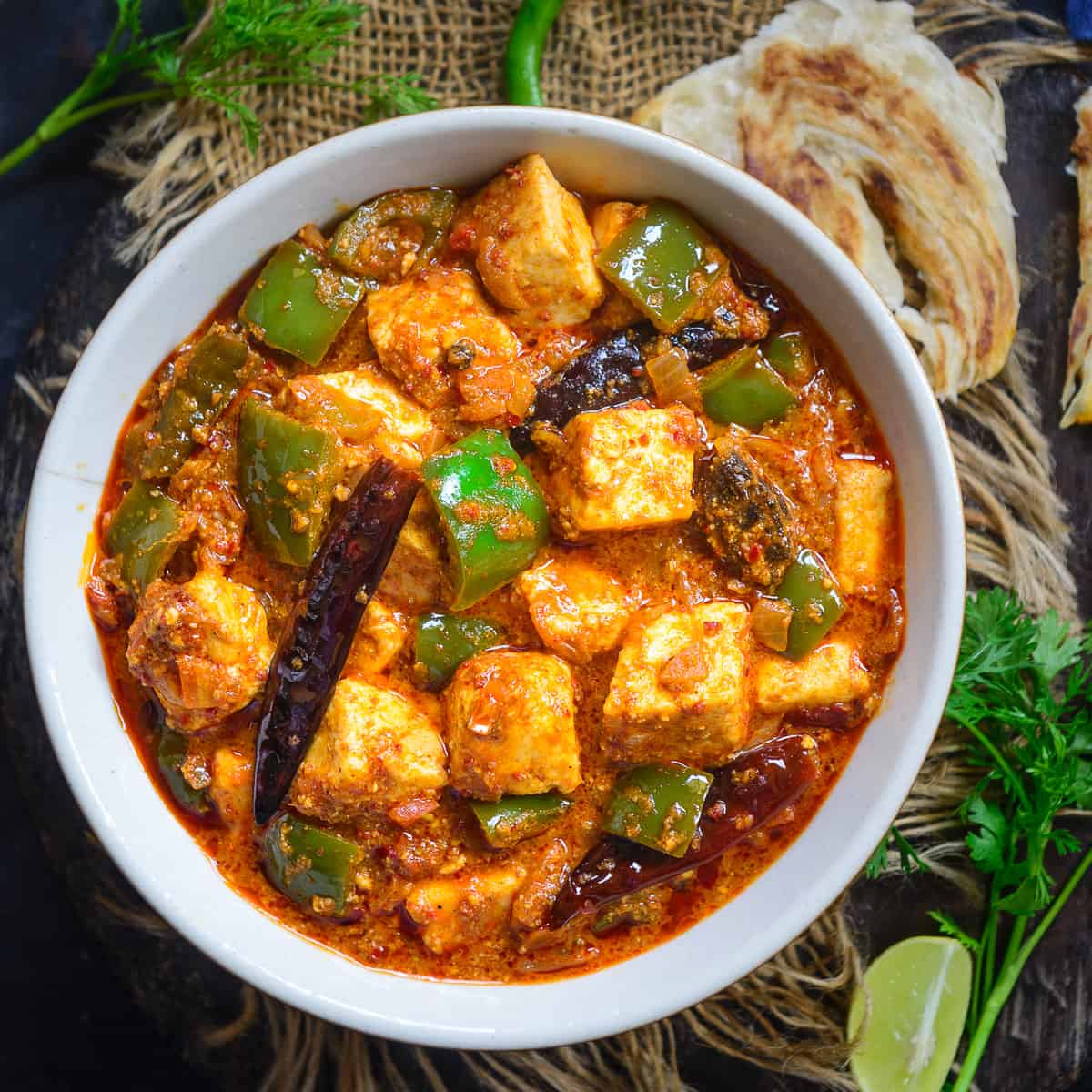 8. Paneer Karahi