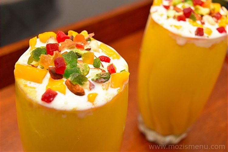 3. Mango Milk Shake