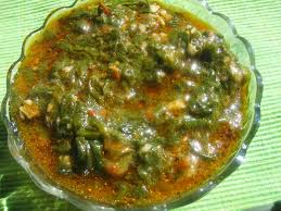 5. Fish/Shrimp Palak