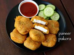 4. Paneer Pakoras (5 PCs)