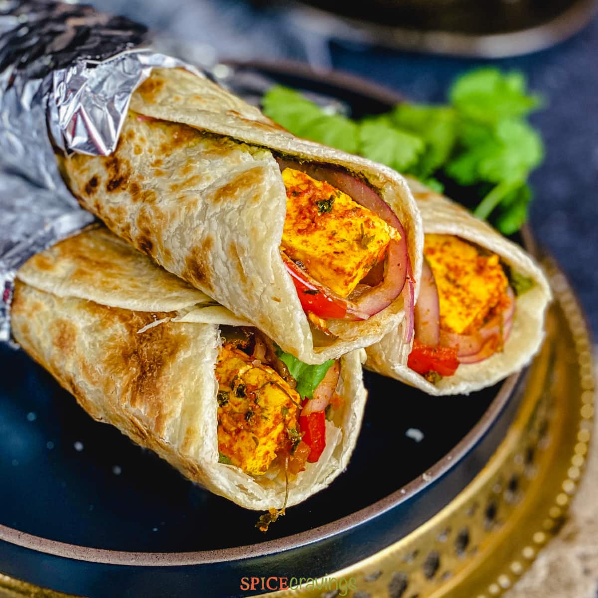 1. Paneer Tikka Roll