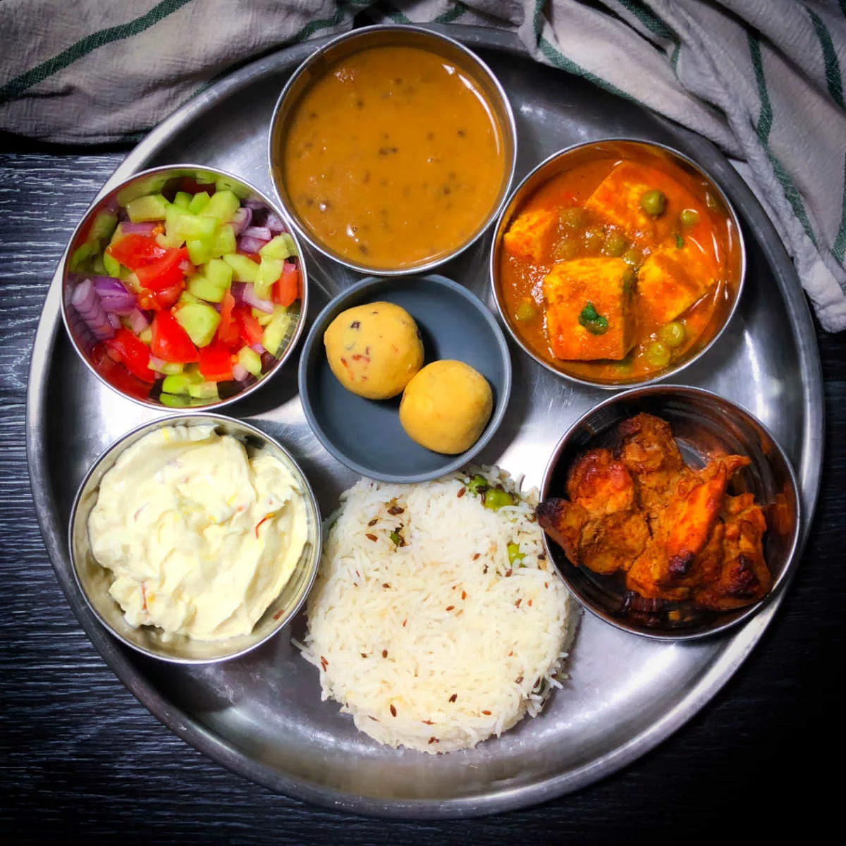 6. Indian Non-Veg Thali (dine in only)